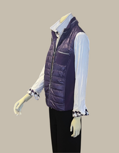 SE - JUST WHITE  Purple Vest