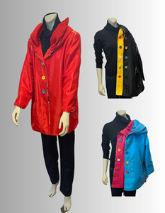 OOPERA  Reversible Colourful Raincoat