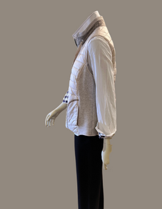 SE - JUST WHITE   Beige Vest