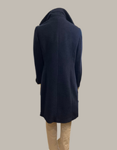Load image into Gallery viewer, BARABA LEBEK Navy Blue Double Breasted Coat

