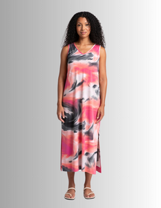 SYMPLI  Marble Print Tank Dress