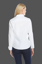 Load image into Gallery viewer, FOXCROFT LAUREN Non-Iron Pinpoint Shirt
